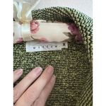 Willow Knit Marled Green Cardigan Sweater Big Button Front USA Medium Photo 4