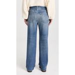 Rag and Bone NWT Miramar Wide Leg in Lenox Photo Printed Faux Jean Sweat Pants L Photo 8