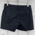 Ann Taylor  Black Devin Fit chino shorts womens Size 4 Photo 1