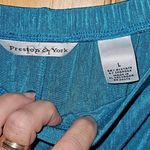 Preston & York Turquoise blue pilazzo pants Photo 2