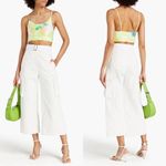 Alice + Olivia NWT Penny Cropped Tie-dyed Stretch-Jersey Top Sz L Photo 1