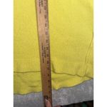 Free People  Yellow Afterglow Mock Neck Sweater L Some Peeling Throughout Photo 6