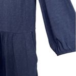 BODEN LONG SLEEVE COTTON DRESS SIZE 4 PETITE NAVY PULLOVER DRESS W/ SIDE POCKETS Blue Photo 4