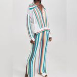 Solid & Striped  The Lola Pullover Crochet Long Sleeved Split Cuffs Photo 3