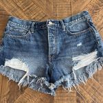 Free People We The Free Loving Good Vibrations Cutoff Distressed Shorts Size 28 Photo 1