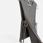 Free People  Beach “Sinead” Side-Tie Muscle Tank – Coastal Cool Grey XS Photo 2