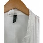 Ralph Lauren  | L |Split Neck Pintuck Pleated Top Tunic Swim Cover Up Oversized Photo 4