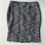 Ann Taylor NWT tweed pencil skirt blue white black size 6 Photo 1