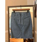 Urban Outfitters BDG   Denim‎ Frayed Skirt Size Medium Vintage Photo 3