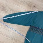 Blast Vintage Yoke Pattern Crewneck Sweatshirt Blue Photo 15