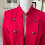 Tommy Hilfiger NWT Women's Military Band Jacket Red $109 S Photo 2