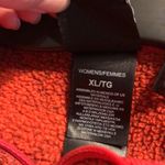 The North Face Crescent Hoodie Sweater Sweatshirt Womens XL Red 1/2 Zip Pullover Photo 5