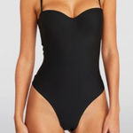 SKIMS $120 NWT  BODY MOLDED UNDERWIRE BODYSUIT ONYX - MDD Photo 0
