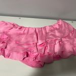 Strut & Bolt Elegant Fuchsia Ruffled One-Shoulder Blouse Photo 1