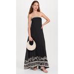 The Wolf Gang Casella Maxi Dress in Noir Small New Womens Gown Black Photo 15