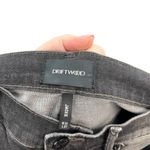 Driftwood  Jackie Embroidered Skinny Jeans‎ in Dark Grey Washed Black Size 26 Photo 10