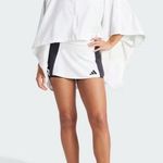 Adidas Tennis Premium Wind Jacket Poncho White Hooded Womens M NWT Loose fit Photo 0