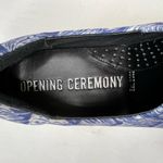 Opening Ceremony Women’s Satin Slip-on CiCi Sneaker Blue/White, Women’s 39 Photo 4