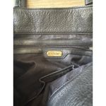 Botkier  Designer Rio Top Handle Black Leather Tote Bag Quiet Luxury Minimalist Photo 2