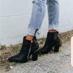 Qupid Faux Leather Ankle Moto Zipper Ankle Boot- Size 10 Photo 1