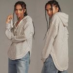 Pilcro  Wharfside Striped Hooded Sweatshirt M Photo 1