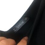 SheIn Black rayon cropped tank top Photo 4