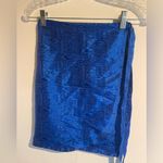 100% silk wrap dress Blue Size undefined Photo 2