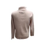 Ralph Lauren Lauren Women's Pink Ribbed Cotton Turtleneck Sweater 1X Photo 2