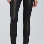 Alice + Olivia 𝅺euc  shimmery ponte leggings sz 2 Photo 0