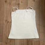 Show Me Your Mumu Asher Tank Top Womens Large Bone White Photo 1