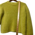Roberto Collina Angora Sweater Women’s Size Small Yellow Crew Neck Soft Knit Photo 10
