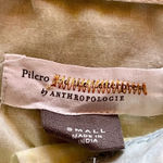 Pilcro  Women’s Butter Yellow Button Down Blouse Size S Lightweight Crinkle Shirt Photo 7