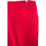 Liz Claiborne "Michaela" Red Cargo Pants Womens 14 100% Cotton NWT Photo 5