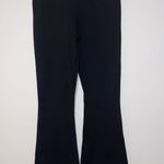 Black Bell Bottom Leggings Photo 0