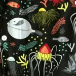 Buttery Soft Ocean Fish Coral Legging OS 0 Photo 2