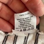 J.Crew  Black White Stripes Cold Shoulder Round Neck Short Sleeves Tshirt S #1707 Photo 9