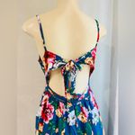 Altar'd State  Henleigh Floral Maxi Dress Size N Boho Cottagecore Vacation Summer Photo 5