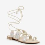 Free People NWOB Mantra Mirror Sandals / Natural Photo 4