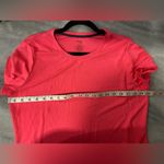 Danskin Now Size XL Neon Pink Crew Neck Short Sleeve Pullover Athletic Top Logo Photo 8