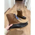Jbu  | Women's Brown Waterproof Rain Duck Boots Photo 4