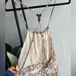 Illa Illa gauzey floral patchwork Straight Leg jumpsuit size medium Photo 6