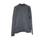 Nike  Women Top Pacer 1/2 Zip Long Sleeve‎ Boxy Crop Gray Large Photo 7