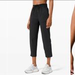 Lululemon Beyond the Studio Crop in Black Size 6 Photo 1
