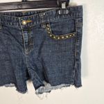 Michael Kors Dark Blue Jean Shorts Photo 2