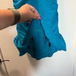 Jaclyn Smith Jacyln Smith Turqoise Ruffle One Piece Swimsuit Halter Neck Skirt Swingback 8‎ Photo 2