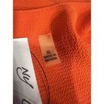 Ny Collection  Women's Laser-Cut‎ Popover Jumpsuit Mandarin Orange XL MSRP 70.00 Photo 5