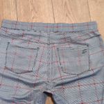 Seven7  Womens Plus XXL 2X Plaid Leggings Pull On Pants Red Black White Photo 4