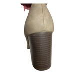 Qupid Repeat Taupe Chelsea Ankle Boots Women’s Size 10 Slip On Block Heel Photo 8