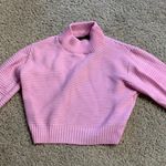 Pretty Little Thing Baby Pink Cropped Sweater Photo 0
