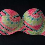 Rue 21 Colorful Geometric Bikini Top Photo 0